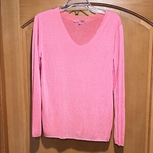 Tempo Paris Pink Long Sleeve Sweater